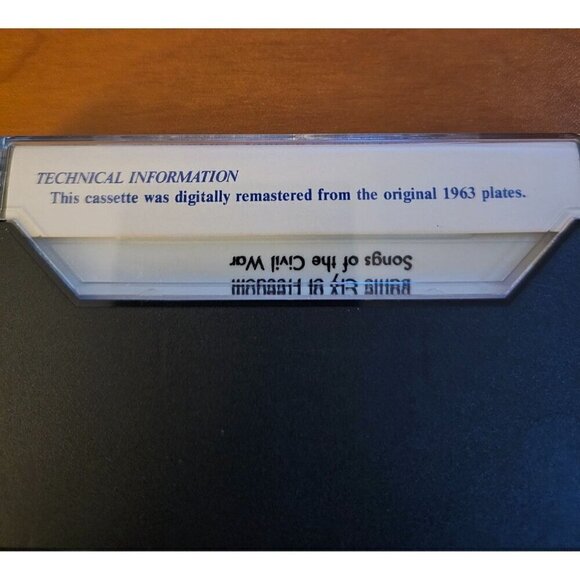 Battle Cry Of Freedom Cassette  Songs Of The Civil War  Gettysburg Singers - Picture 2 of 6